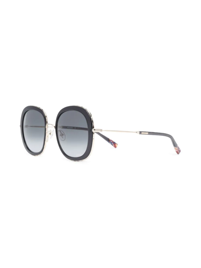 Missoni Eyewear Oversized Square-frame Sunglasses In Black