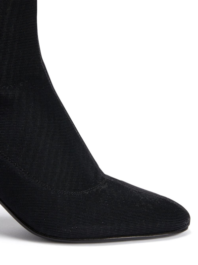 Shop Giuseppe Zanotti Felicienne 105mm Ankle Boots In Black