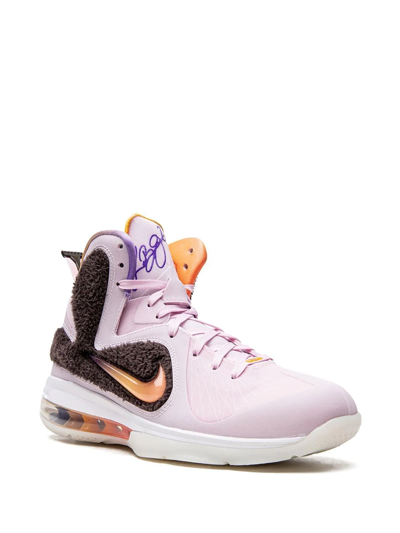 Shop Nike Lebron 9 "king Of La (2022)" Sneakers In Pink