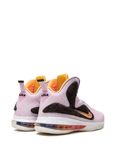 Shop Nike Lebron 9 "king Of La (2022)" Sneakers In Pink