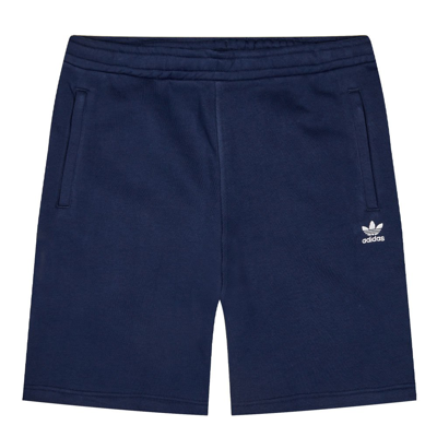 Shop Adidas Originals Essential Shorts In Navy