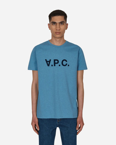Doktor i filosofi enhed Bliver værre A.p.c. Vpc Logo T-shirt In Blue | ModeSens