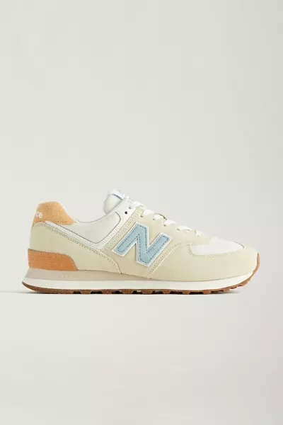 Shop New Balance 574 Sneaker In Neutral Multi