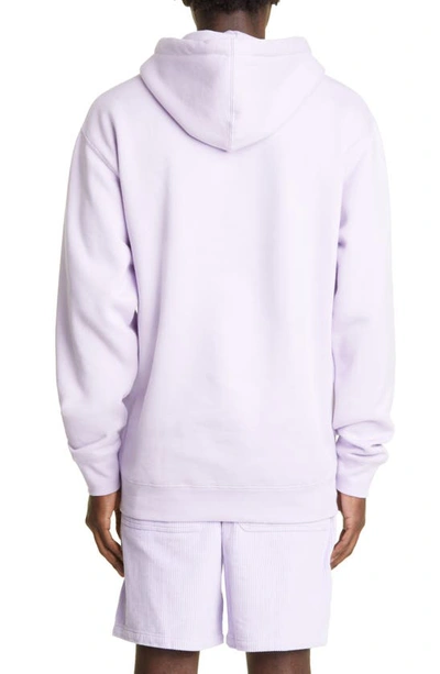 Shop Paterson House Of Flowers Graphic Hoodie In Lavender