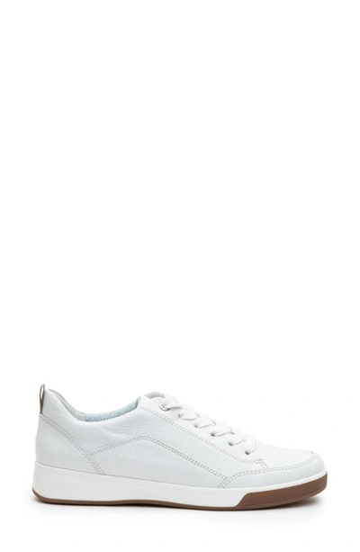 Ara Redmond Sneaker In White Gauchosoft