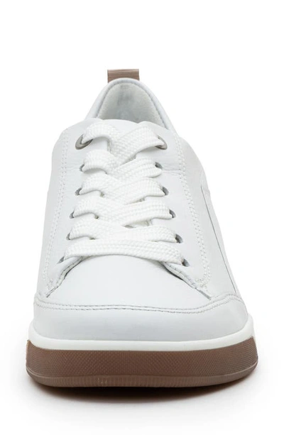Shop Ara Redmond Sneaker In White Gauchosoft