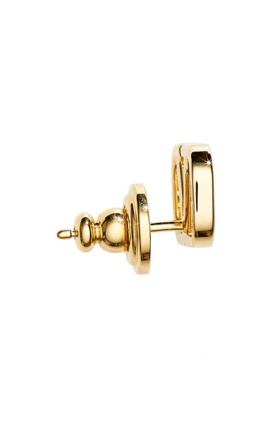Shop Valentino Vlogo Signature Stud Earrings In Oro 18