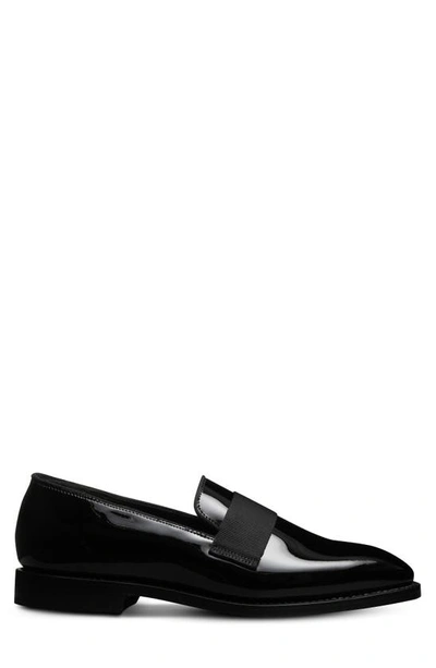 Shop Allen Edmonds James Patent Leather Loafer In Black