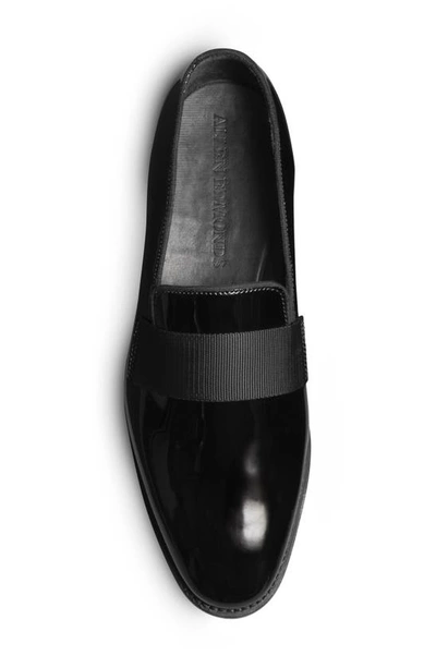 Shop Allen Edmonds James Patent Leather Loafer In Black
