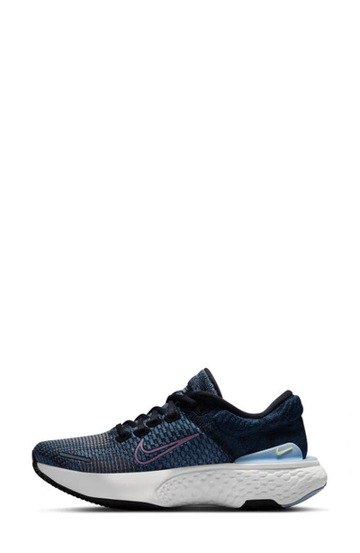 Shop Nike Zoomx Invincible Run Flyknit 2 Running Shoe In Dark Marina Blue/ Plum Fog