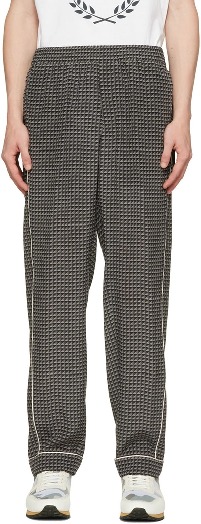 Shop Valentino Gray Ministud Pyjama Pants In 7pu St. Borchia Grig