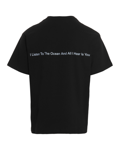 Shop Misbhv T-shirt La Donna Del Lago In Black