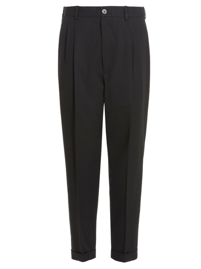 Shop Magliano Classic Double Pleats Pants In Black