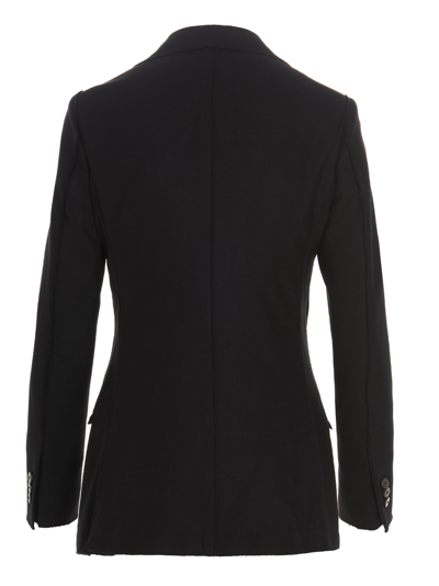Shop Maurizio Miri Michelle Blazer Jacket In Black