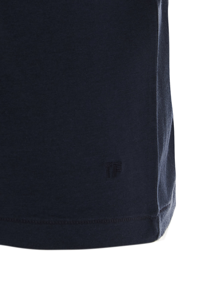 Shop Tom Ford Basic T-shirt In Blue