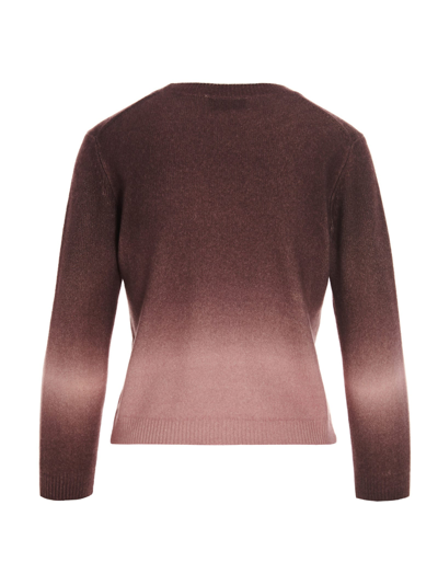 Shop Tory Burch Dip Dye Sweater In Pink