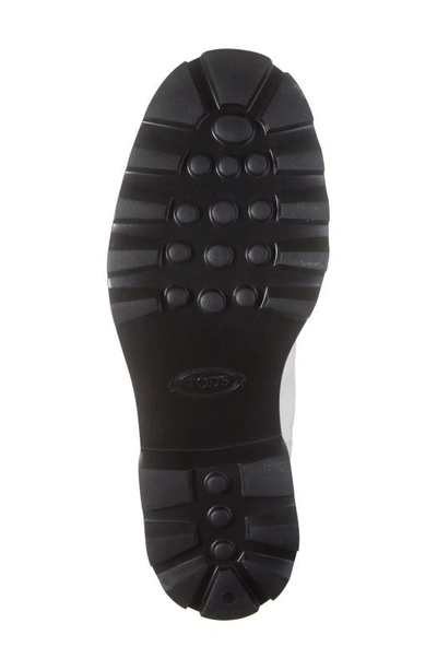 Tod's Gomma Calfskin Lug-sole Chelsea Booties In Altraversione