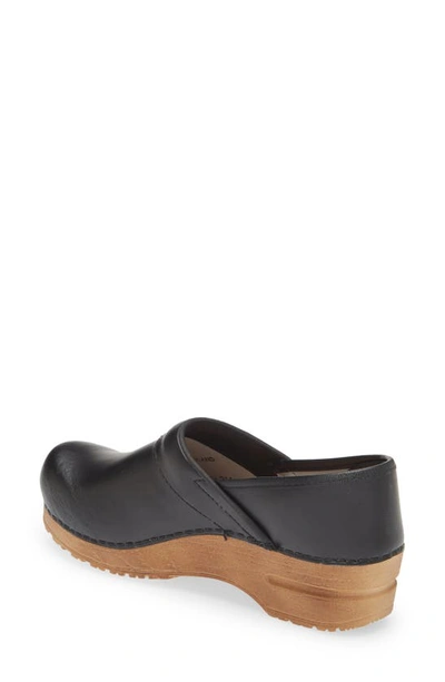Sanita Professional Clog In 022 Blacktan