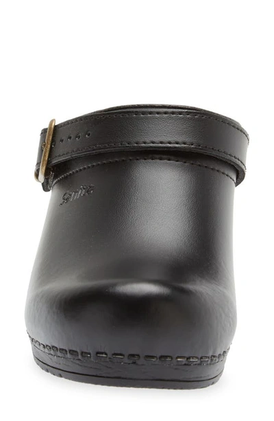 Shop Sanita Ingrid Water Repellent Clog In Black 002