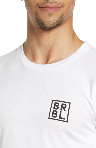 Shop Barbell Apparel The Boundaries Crewneck T-shirt In White
