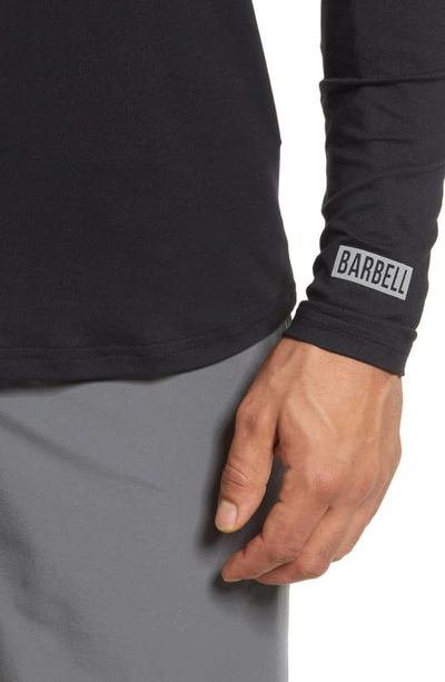 Shop Barbell Apparel Havok Stretch Long Sleeve T-shirt In Black