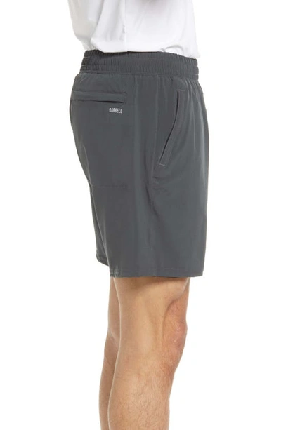 Shop Barbell Apparel Ghost Stretch Shorts In Charcoal