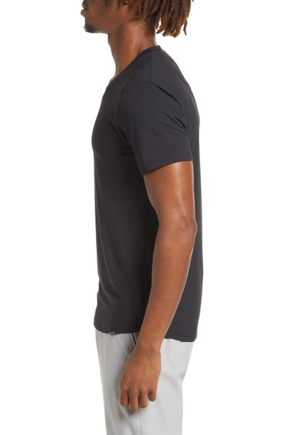 Shop Barbell Apparel Havok Stretch V-neck T-shirt In Black