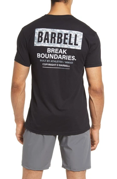 Shop Barbell Apparel The Outer Limits Crewneck T-shirt In Black