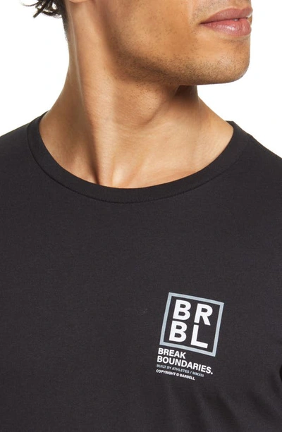 Shop Barbell Apparel The Outer Limits Crewneck T-shirt In Black