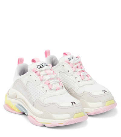 Balenciaga Kids Sneakers For Girls In White | ModeSens