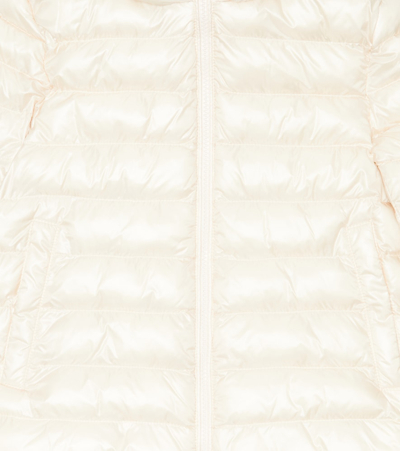 Woolrich Sundance Padded Down Jacket In Cream