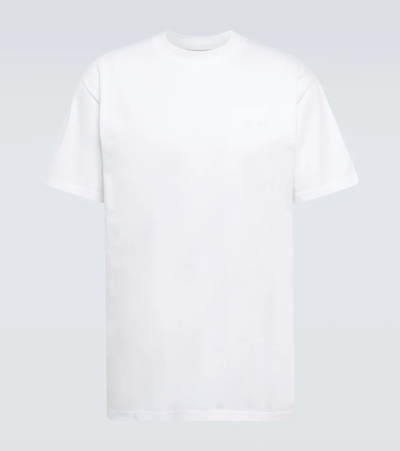 Shop Cdlp Cotton Jersey T-shirt In White