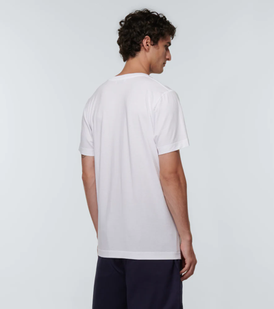 Cdlp Lyocell And Pima Cotton-blend Jersey T-shirt In White