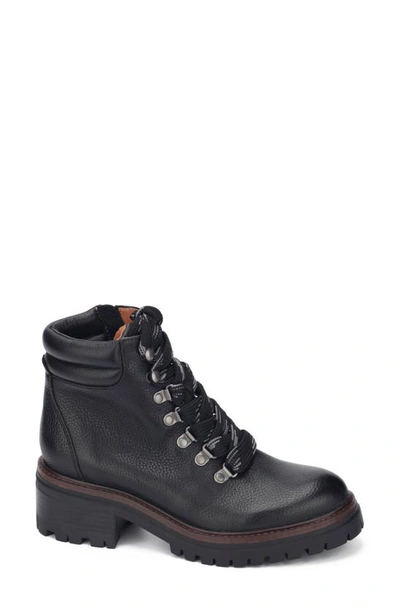 Shop Gentle Souls Signature Brooklyn Lace-up Boot In Black