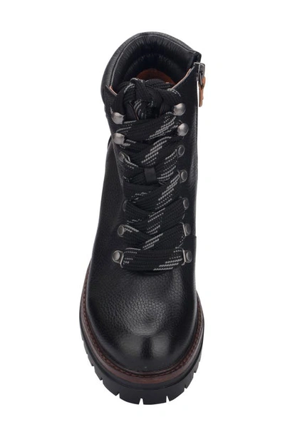 Shop Gentle Souls Signature Brooklyn Lace-up Boot In Black