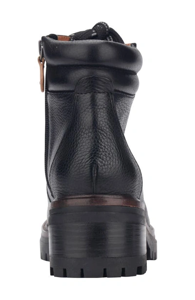 Shop Gentle Souls Signature Brooklyn Lace-up Boot In Black