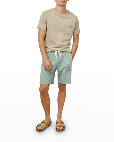 Shop Rails Men's Johnny Solid Pocket T-shirt In Desert Sand