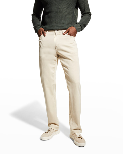 Shop Peter Millar Men's Ultimate Sateen 5-pocket Pants In Black