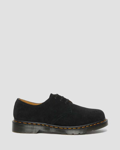 Shop Dr. Martens' Suède 1461 Wildleder Oxford Schuhe In Schwarz