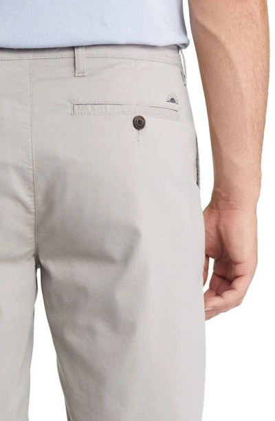Shop Faherty Movement Chino Shorts In Fossil