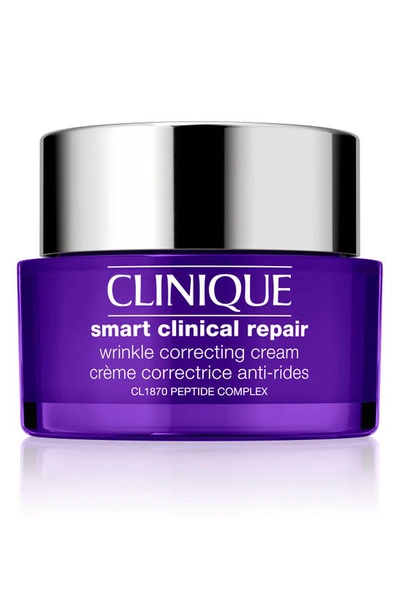 Shop Clinique Smart Clinical Repair Wrinkle Correcting Rich Face Cream, 0.5 oz In All Skin Types