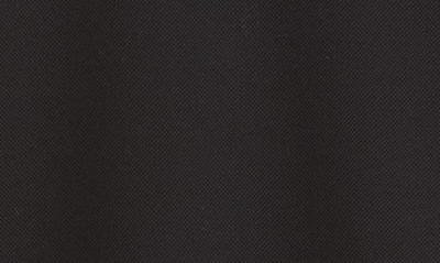 Shop Versace Greco Collar Cotton Piqué Polo In Black