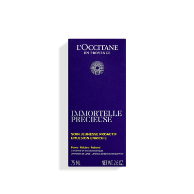 L'occitane Immortelle Precious Enriched Emulsion