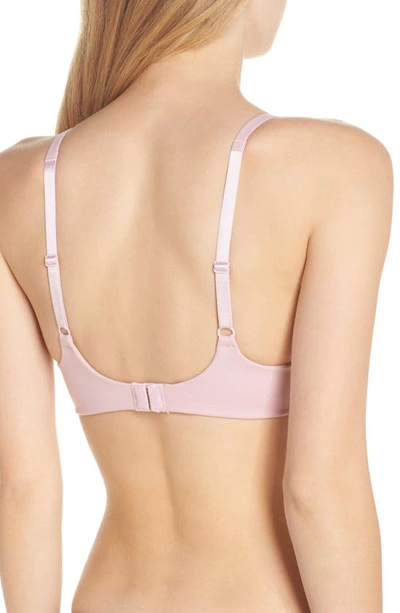 Shop Wacoal How Perfect Wire Free T-shirt Bra In Chalk Pink