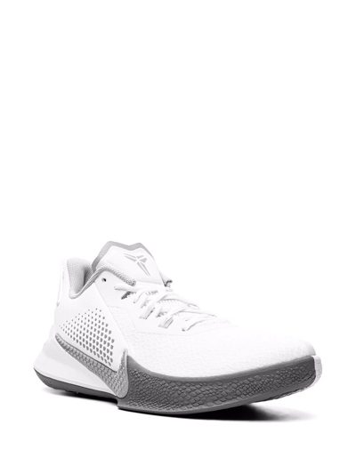 Nike Mamba Fury Low-top Sneakers In White