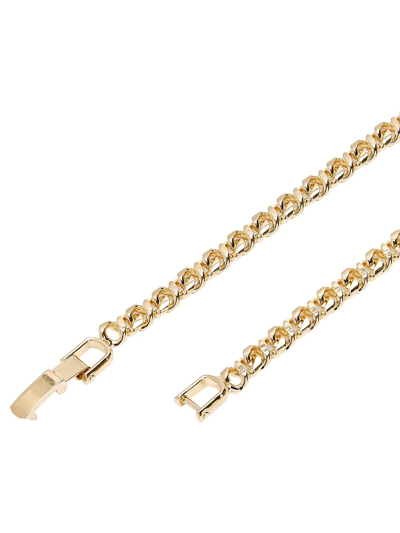 Shop Laura Lombardi Curb-link Chain Bracelet In Gold