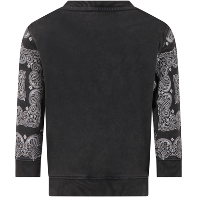 Shop Givenchy Black Sweatshirt For Boy With Logo