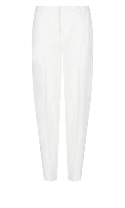 Shop Saint Laurent Pants In White