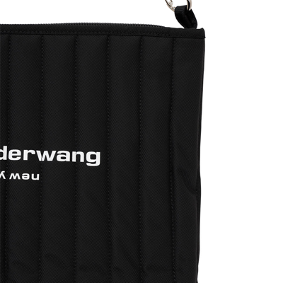 Shop Alexander Wang Borsa Elite Tech Shoulder In Black