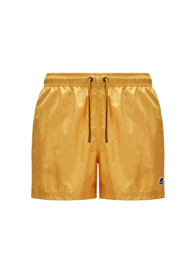 K-way Hazel Sea Boxer In Yellow | ModeSens